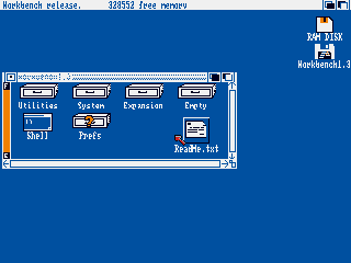 Tiny Zaurus UAE screen
